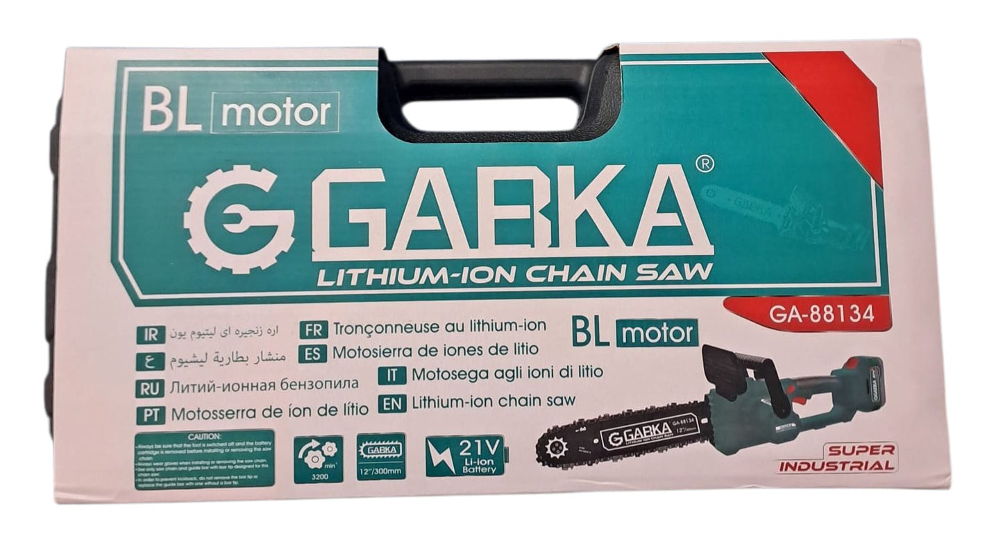 Lithium-ion chain saw