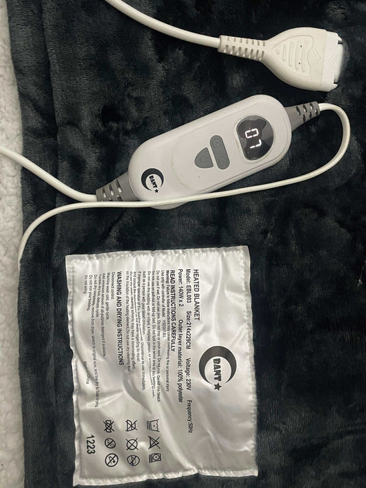Bant bed overlay electric blanket