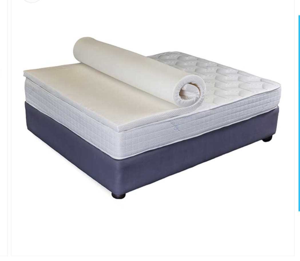 Bed memory foam topper
